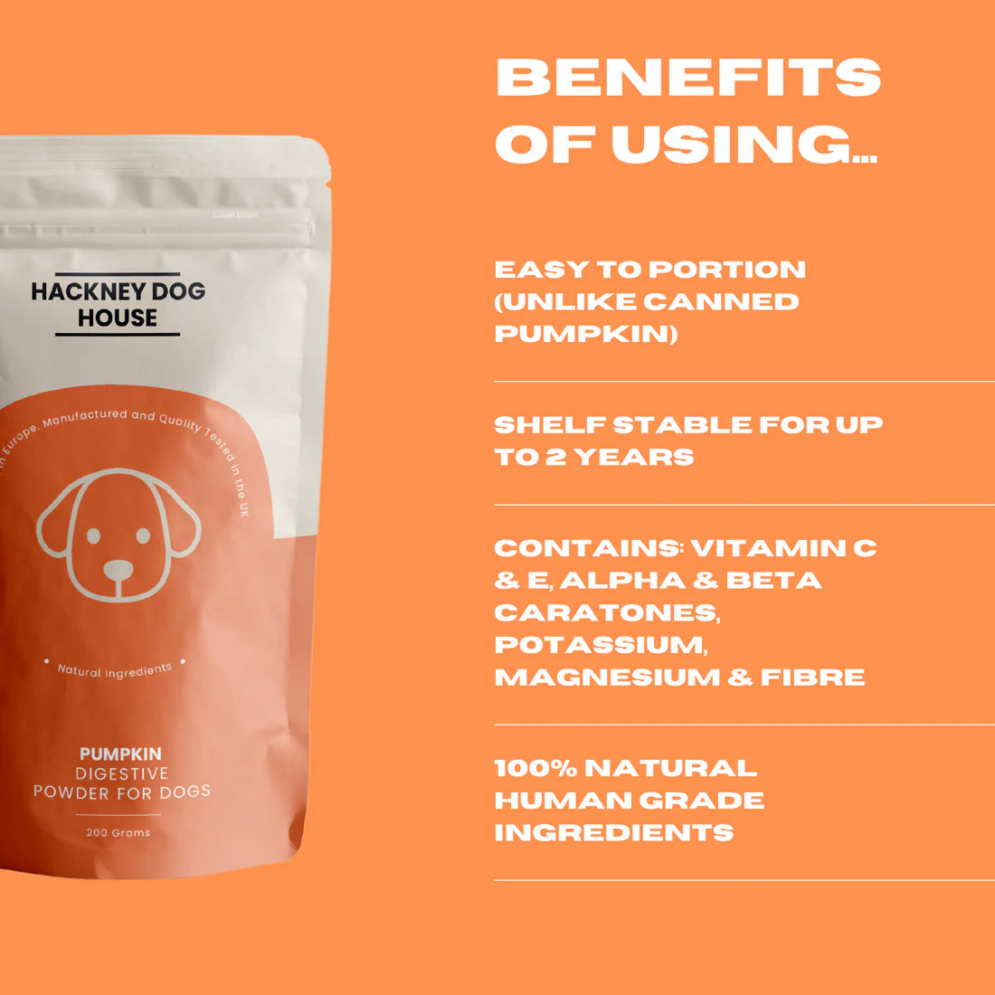 Pumpkin Powder for Dogs The Dog Hoose