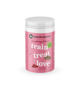 Medium Cranberry & Liver Treats Pot of 200 (net 100g)
