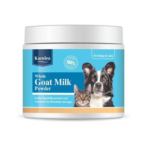 Whole Goat Milk Powder for Dogs & Cats - Karnlea