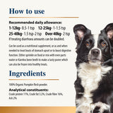 Organic Pumpkin Powder for Dogs