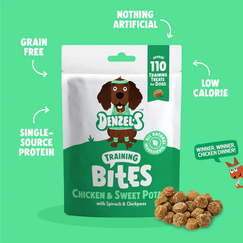 Chicken & Sweet Potato Training Bites By Denzel's