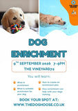 Dog Enrichment Workshop - September 9th