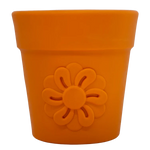 Large Flower Pot Durable PUP-X Rubber eCup Treat Dispenser & Enrichment Toy