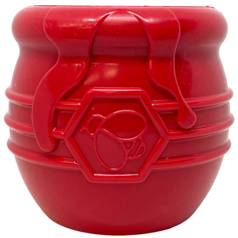 HONEY POT DURABLE PUP-X RUBBER TREAT DISPENSER & ENRICHMENT TOY